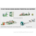 Disposable Foam Fast Food Plate Production Line